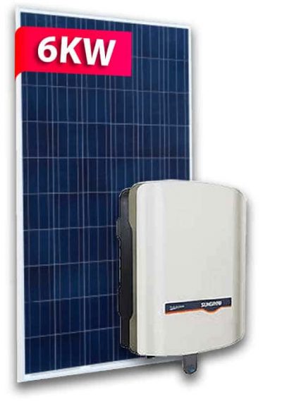 JINKO Panels & SUNGROW Inverter 6KW System