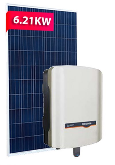 Lightway Panels & Sungrow Inverter 6.21kw System